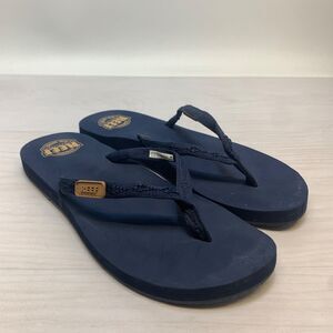 Reef Ginger Women's Flip Flops Sandals Navy Blue Size 10 EUR 41